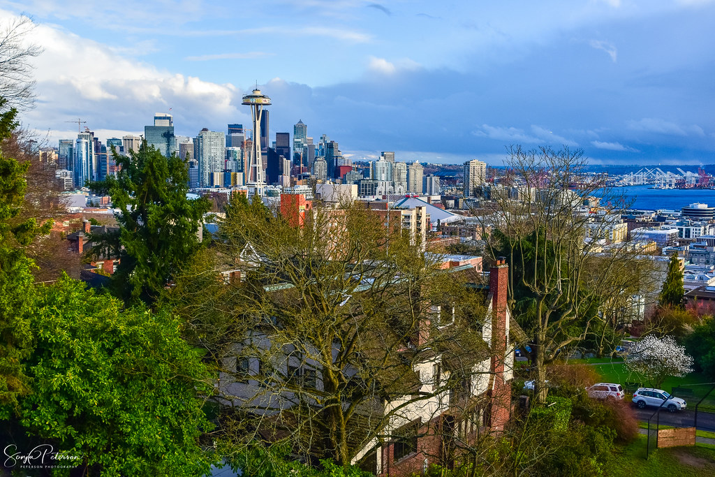 Downtown Seattle, Washington Queen Anne Hill Seattle, Wa… Flickr