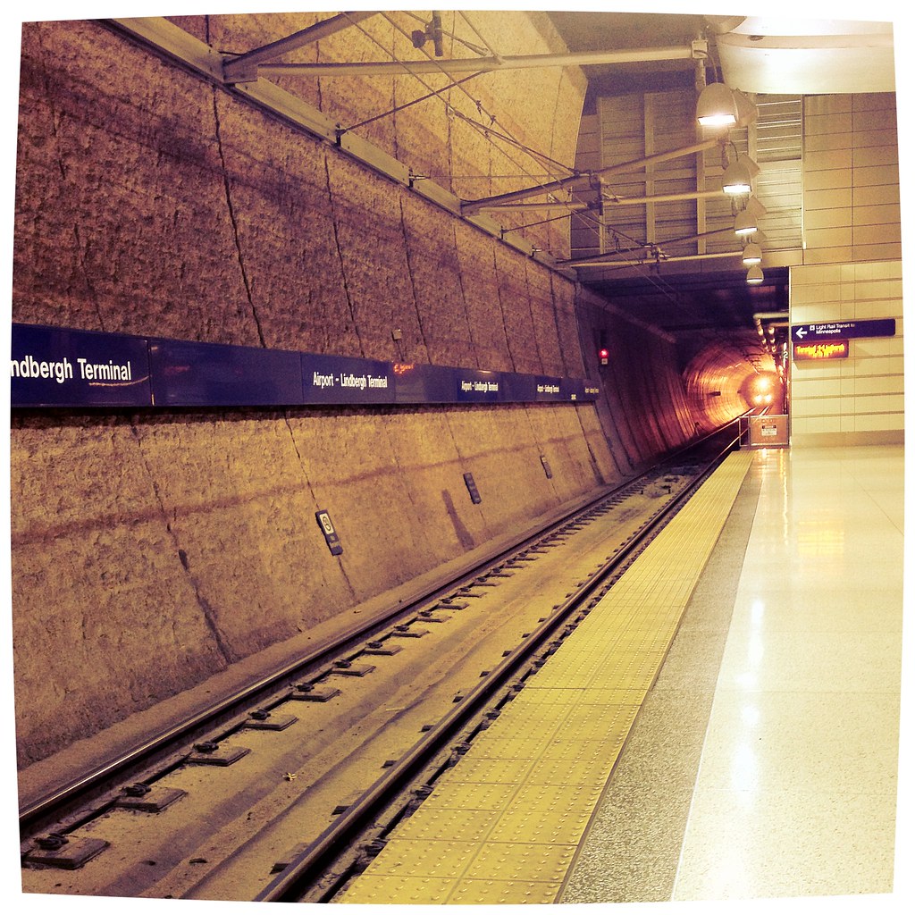 Lindbergh Terminal LRT Station Minneapolis St. Paul Inte… Flickr