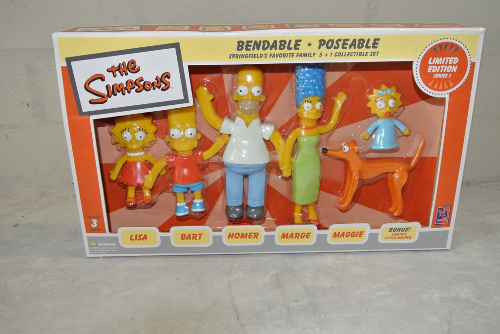 The Simpsons Bendable Poseable Figures Toys a photo on Flickriver