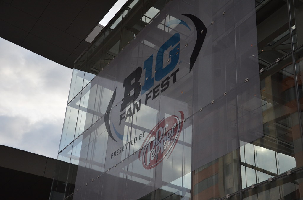 Big Ten Fan Fest A banner for the Big Ten Fan Fest at the … Flickr