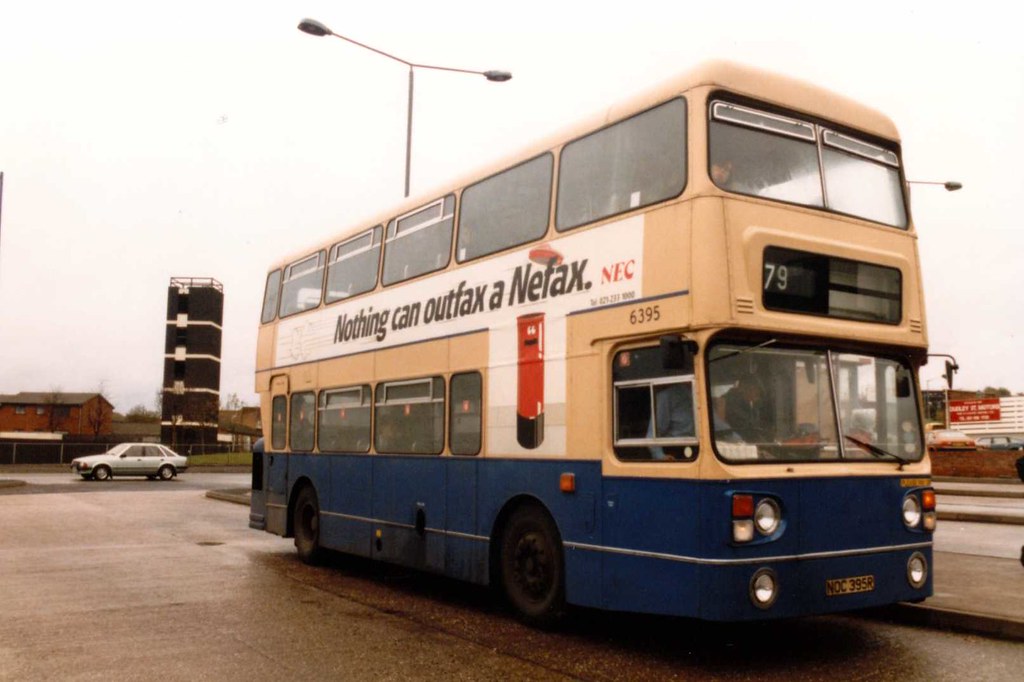 6395 NOC 395R Wednesbury bus station. JE1791 photos Flickr