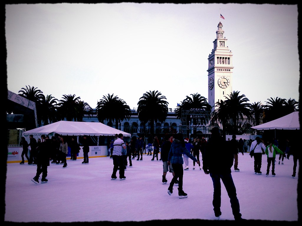 Ice skating on Christmas Eve Lia Sacco Flickr