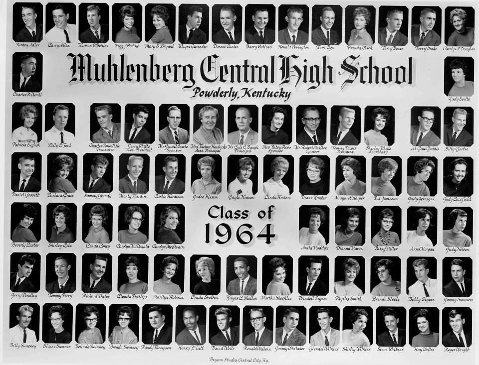Muhlenberg Central High School 1964 Powderly, Kentucky Cla… Flickr