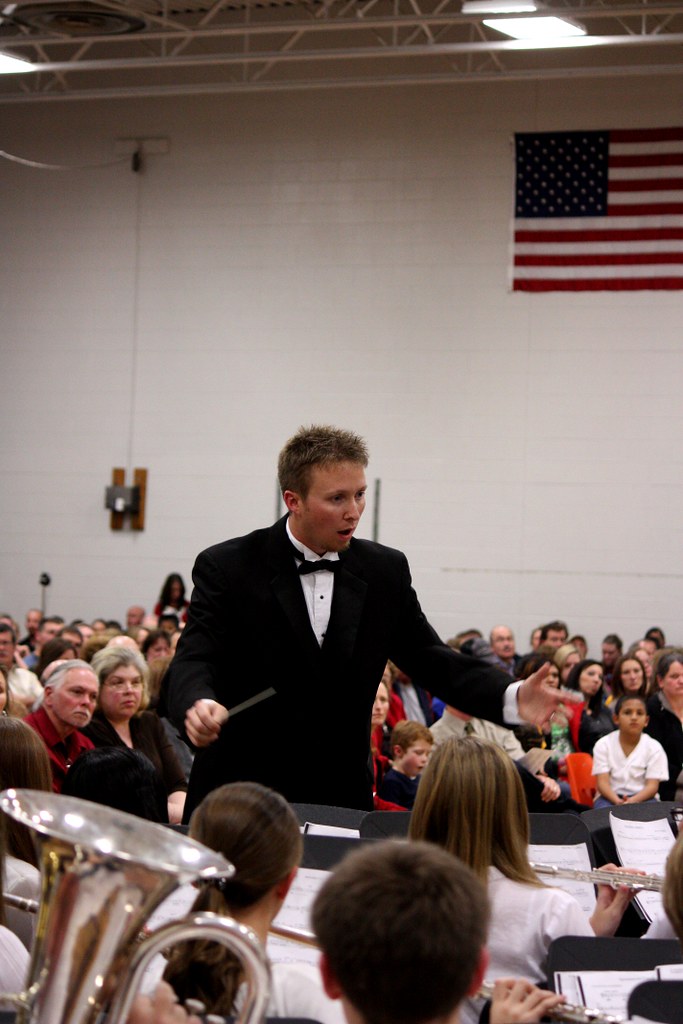 Band Director This is a photo I took at my sister's middle… Flickr