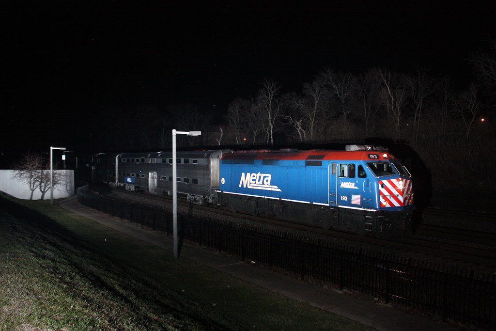 A Metra Christmas Being a person who does not celebrate Ch… Flickr