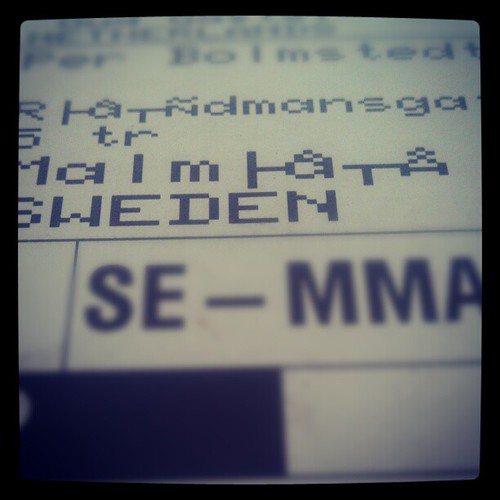 dubbeldecodingfel! men är det samma båda gångerna? Flickr