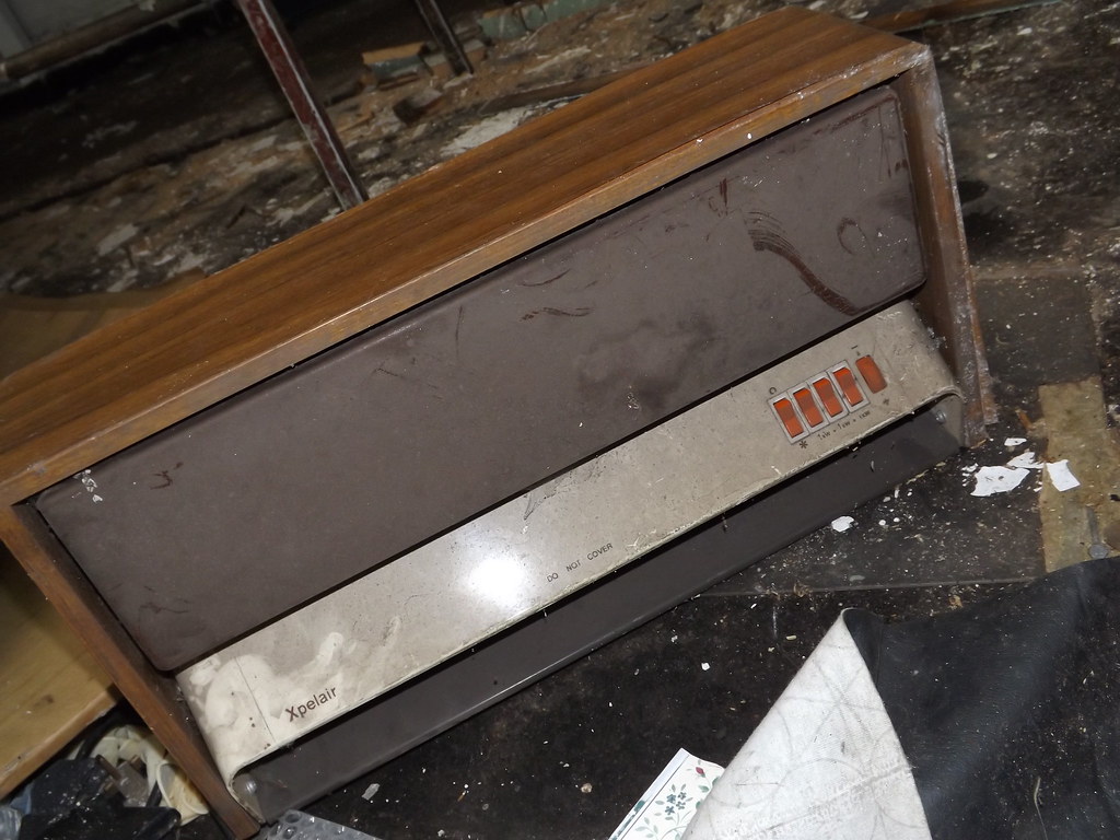 wooden electric heater, fire hazard? Urban Rambler Flickr