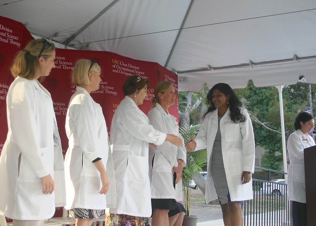 White Coat Ceremony August 26, 2016 USC Chan Division of Occupational Science and