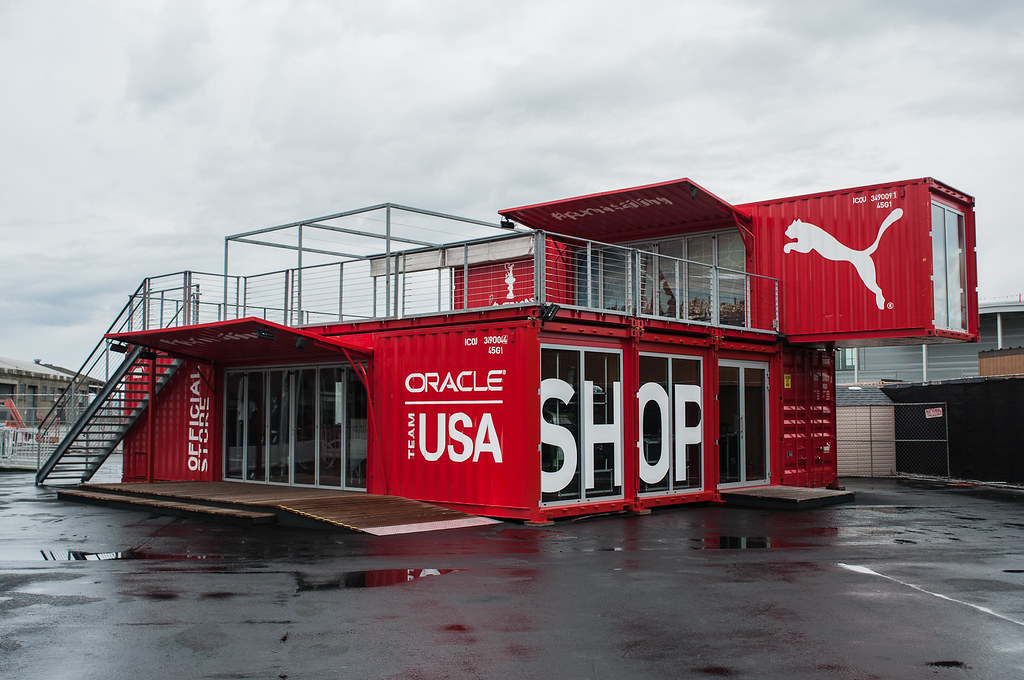 Puma pop up container store Located at Pier 2527, San Fra… Flickr