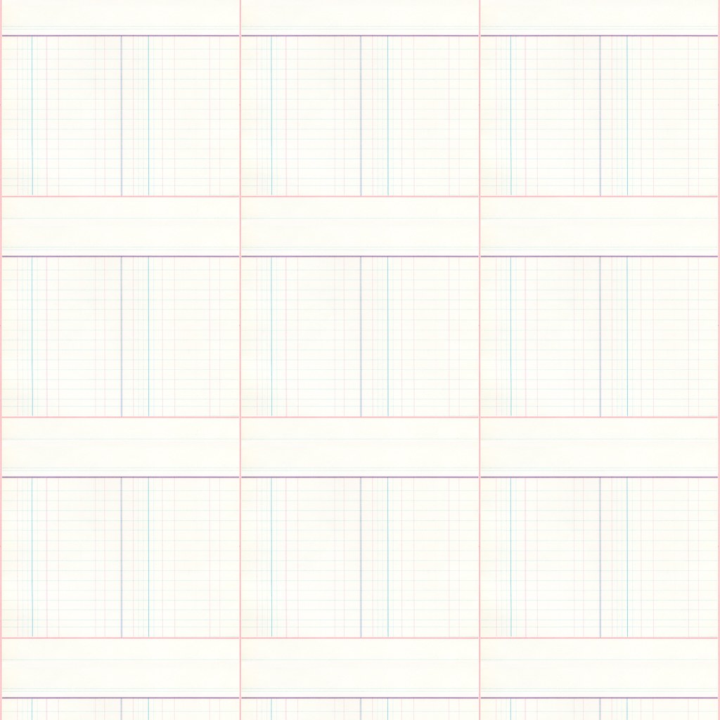 8a LIGHT ledger paper SMALL SCALE 12 and a half inch sq 35… Flickr