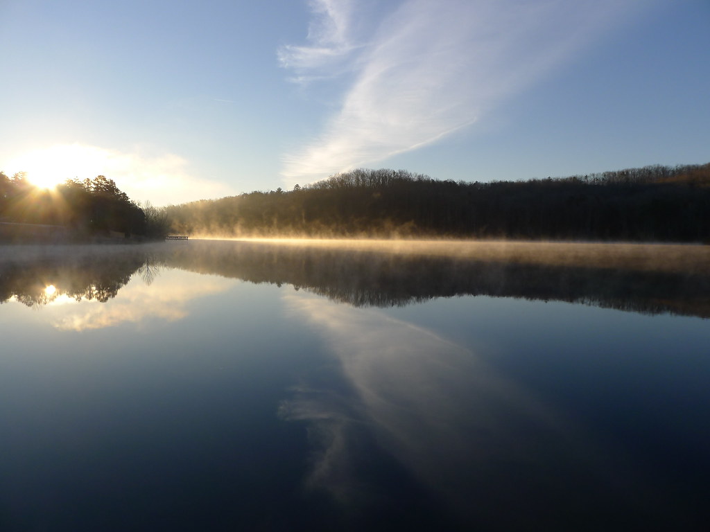 Salida y puesta de sol de Rocky Bottom Rd, Sunset, SC, EE. UU.