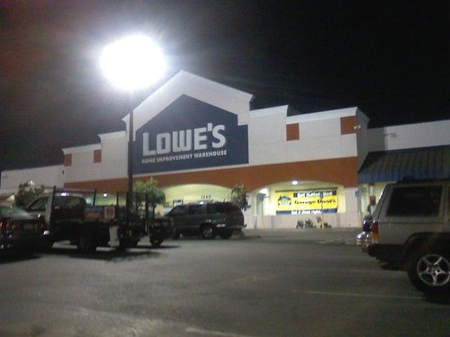 Lowe's Home Improvement Warehouse at night (3/10/12) | Flickr