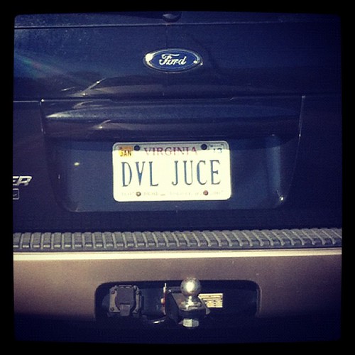vanity_plates deviljuice vanity_plates deviljuice Flickr