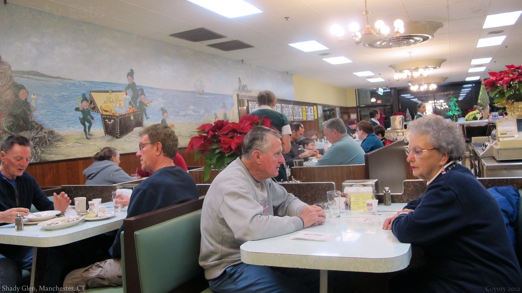 Shady Glen interior At Shady Glen in Manchester, CT. Coyoty Flickr
