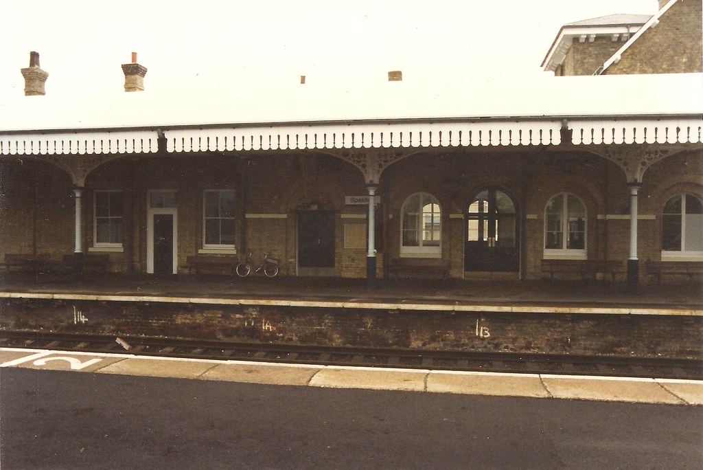 Spalding station exterior Spalding station exterior Flickr