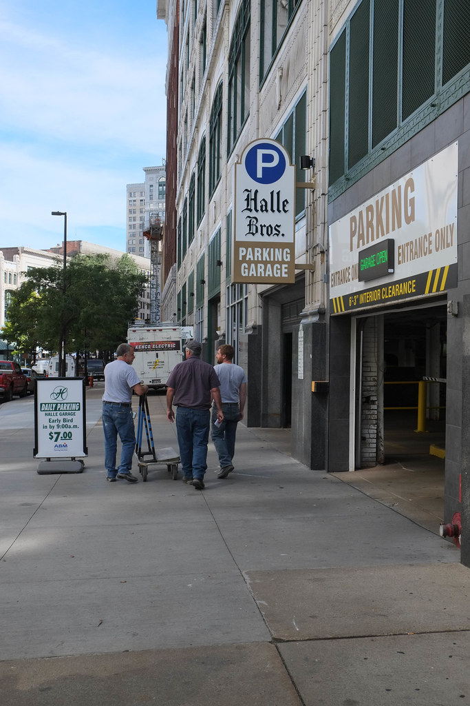 Halle Bros. Parking Garage Paul Sableman Flickr