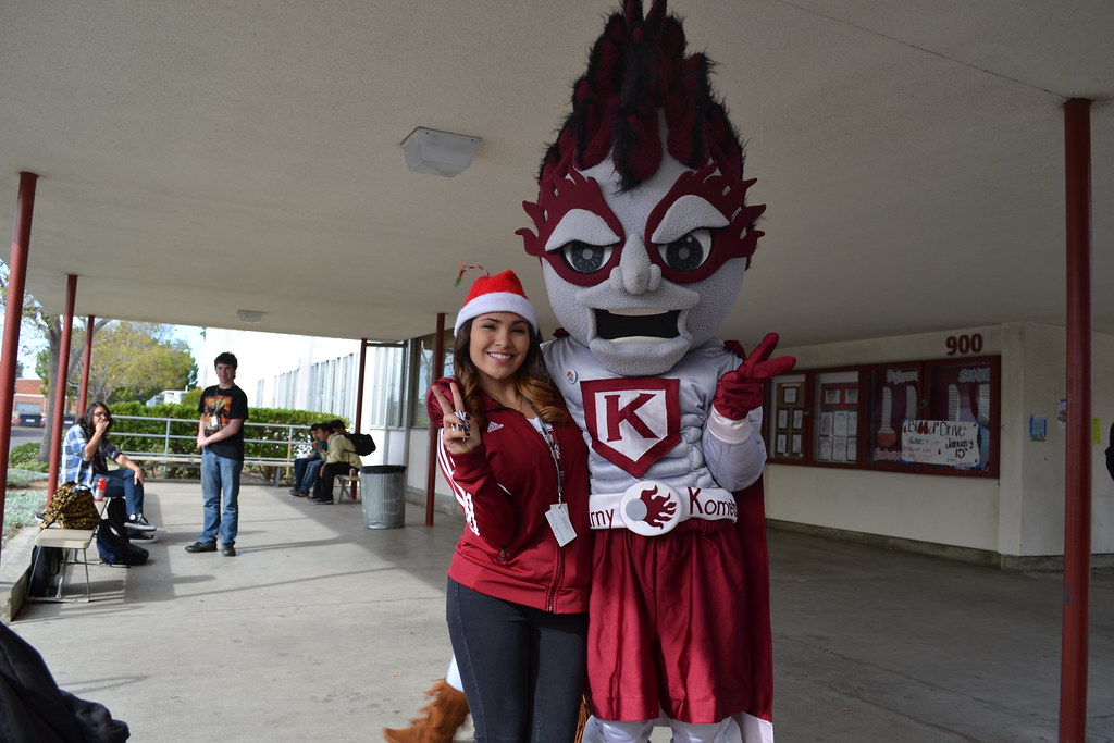 Jenny and Komet man Kearny High School 12/21/12 Angie Nguyen