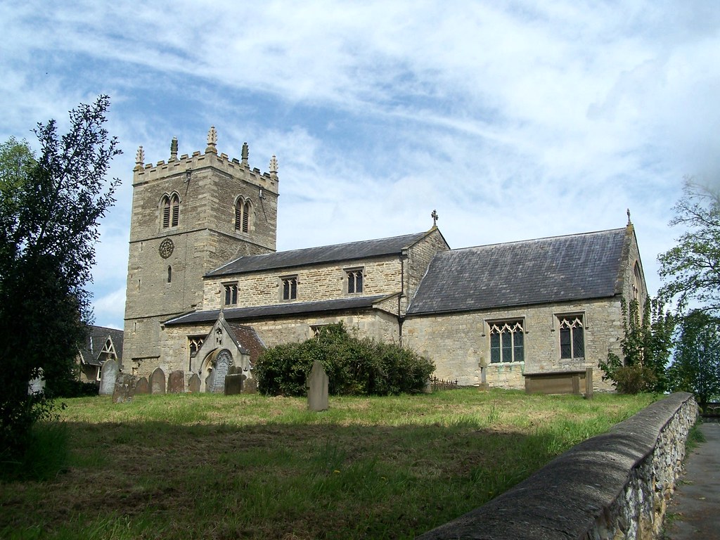 Lincolnshire, Dunholme Church of St Chad, built late12c pr… Flickr