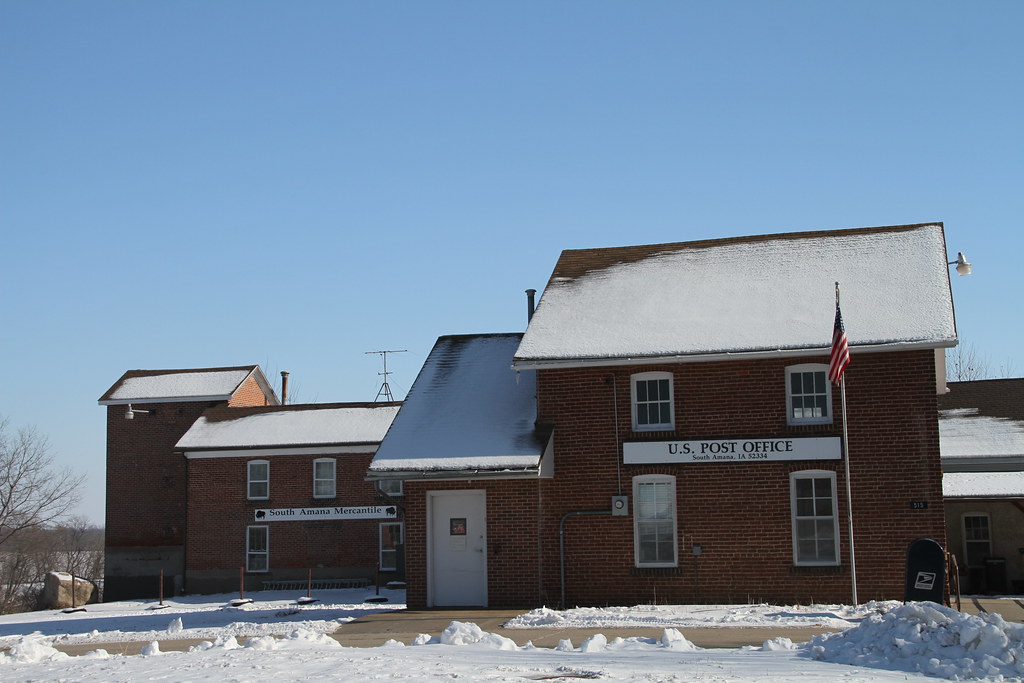 South Amana Iowa, Post Office, 52334, Amana Colonies, Iowa… Flickr