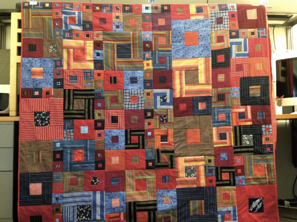 Kate's Quilt Done! The color is off in this photo, see the… Flickr