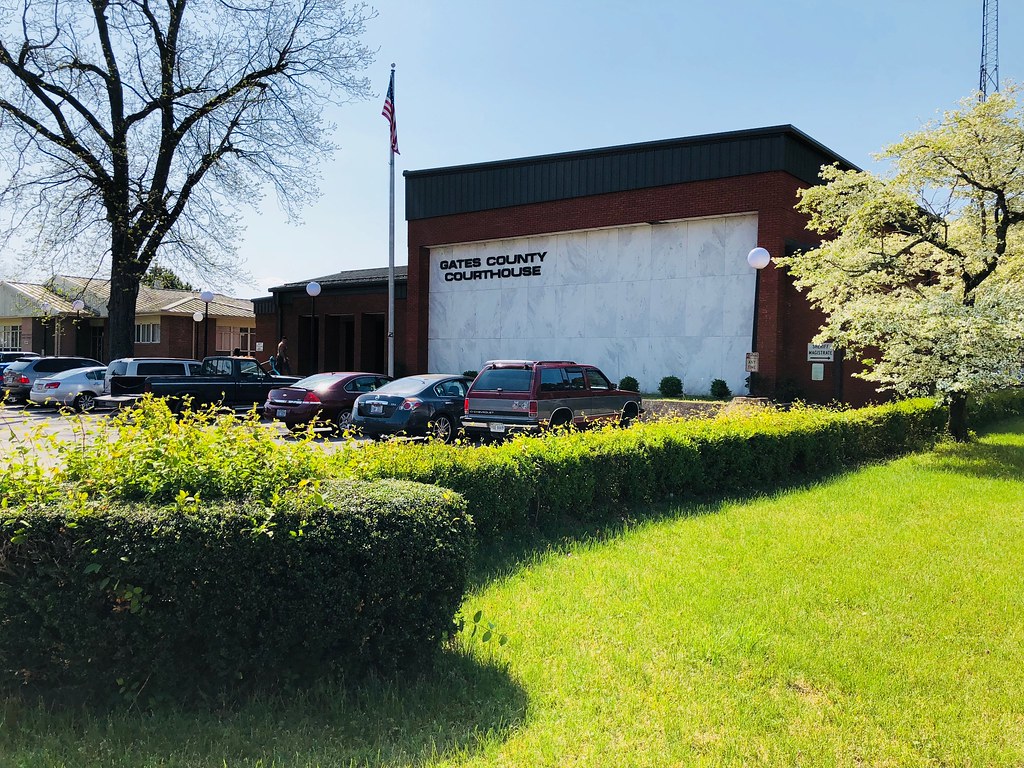 Gates County Courthouse in Gatesville, North Carolina. Bui… Flickr