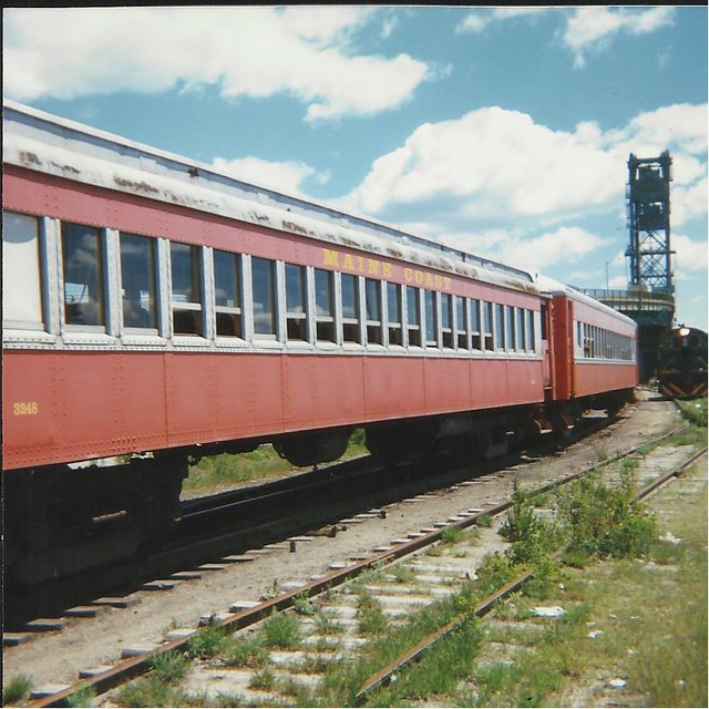 Maine Coast Railroad Bath. William Davies Flickr