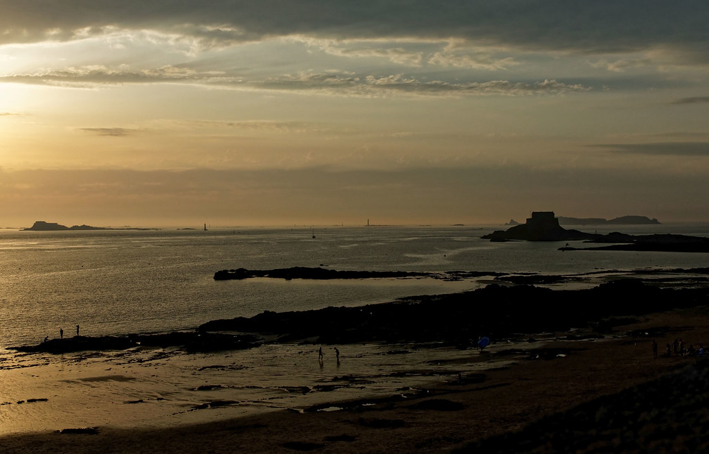 saint malo coucher de soleil PATRICK BLEHAUT Flickr