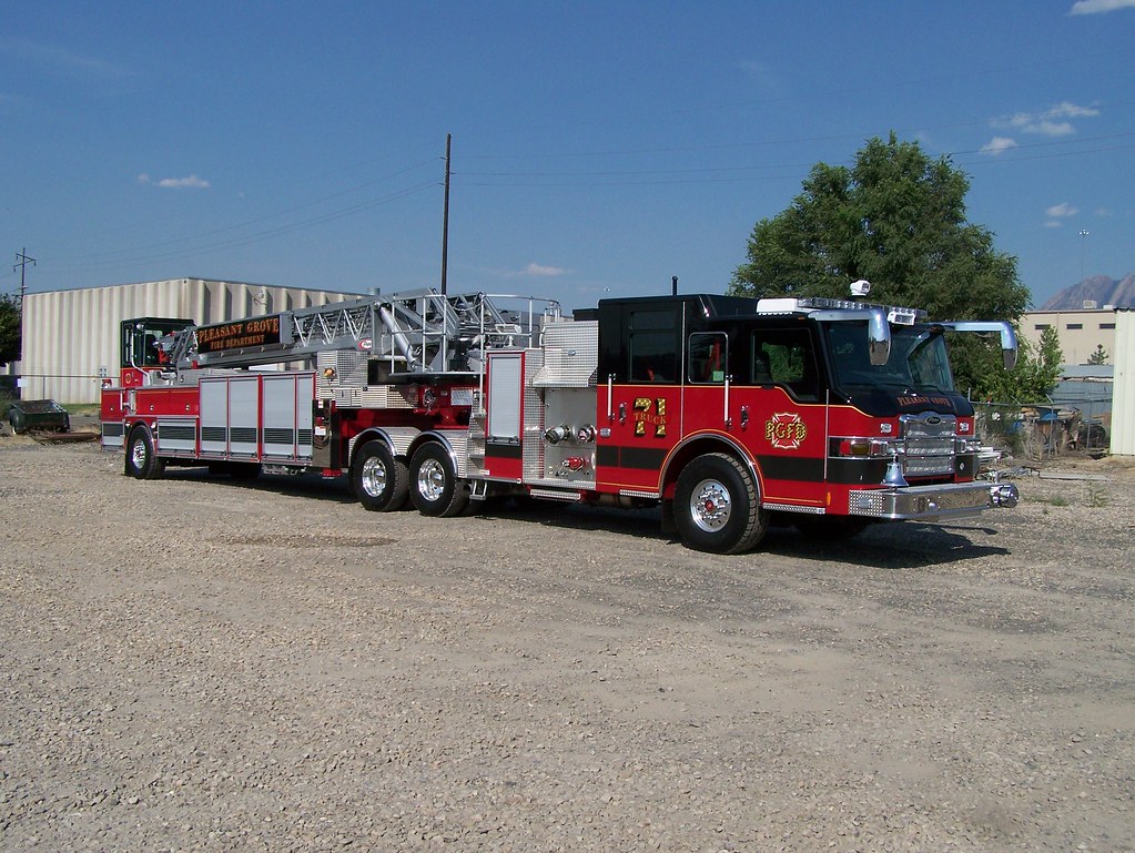 Pleasant Grove Fire Departmen Truck 71 K W Flickr