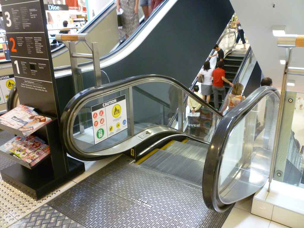 Myer Eastland From a period when glass sided escalators we… Flickr