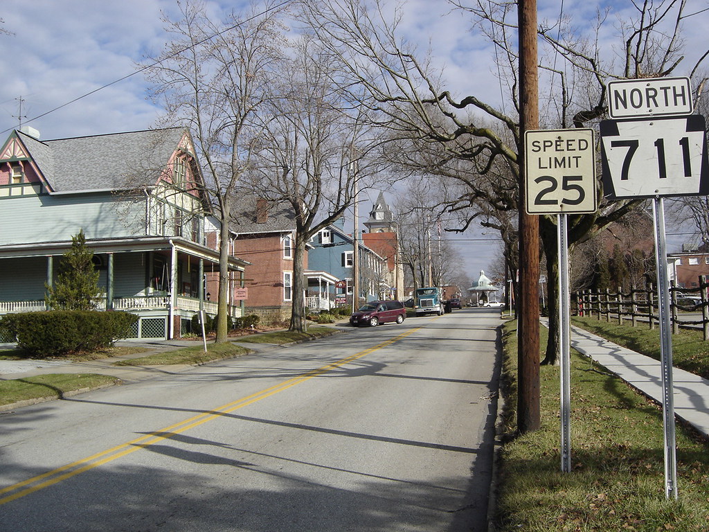 Ligonier, PA State Route 711 a photo on Flickriver