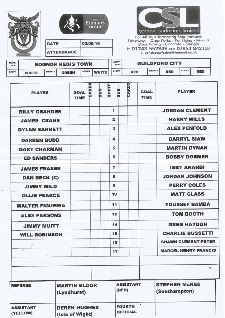Bognor Regis Town.Vs.Guildford City. mcmillant75 Flickr