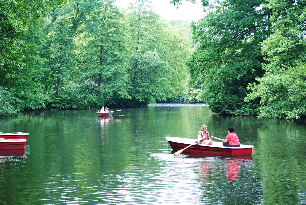 Lake around cafe Flickr