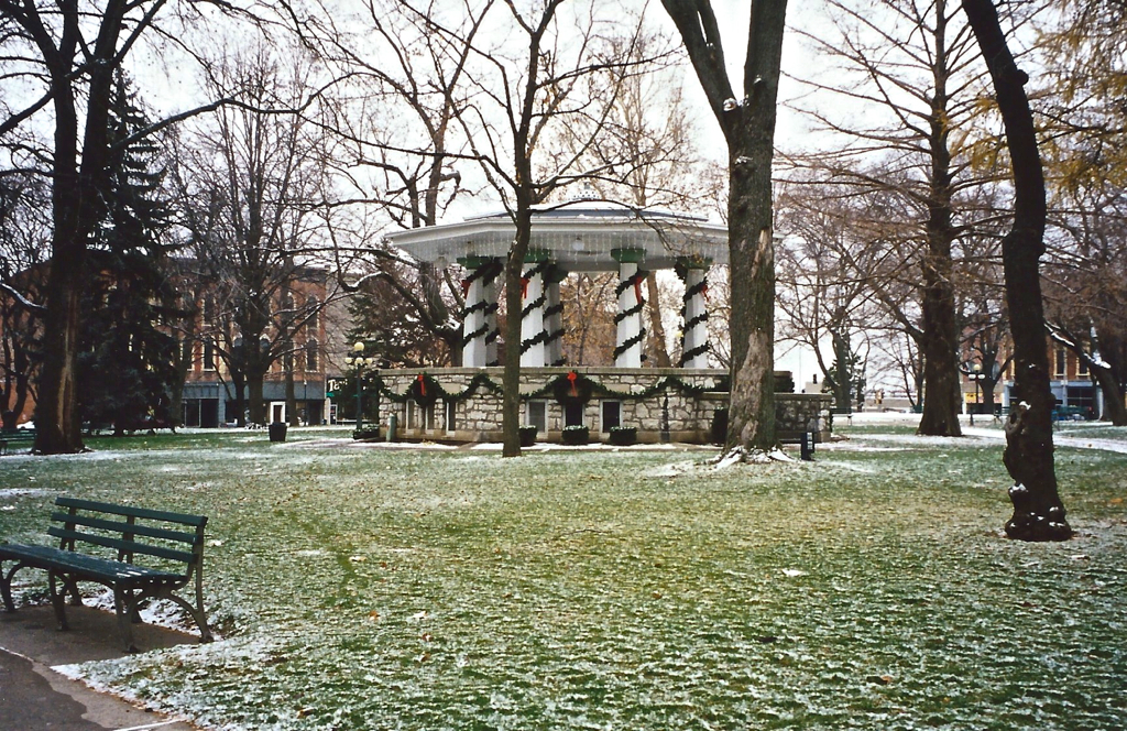 Washington Park, Quincy Illinois Scanned photo dated Decem… Flickr