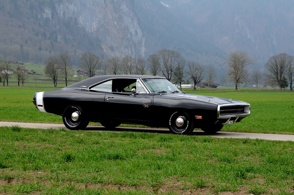 1970 Dodge Charger R T 440 4 Speed Triple Black Export Ca Flickr