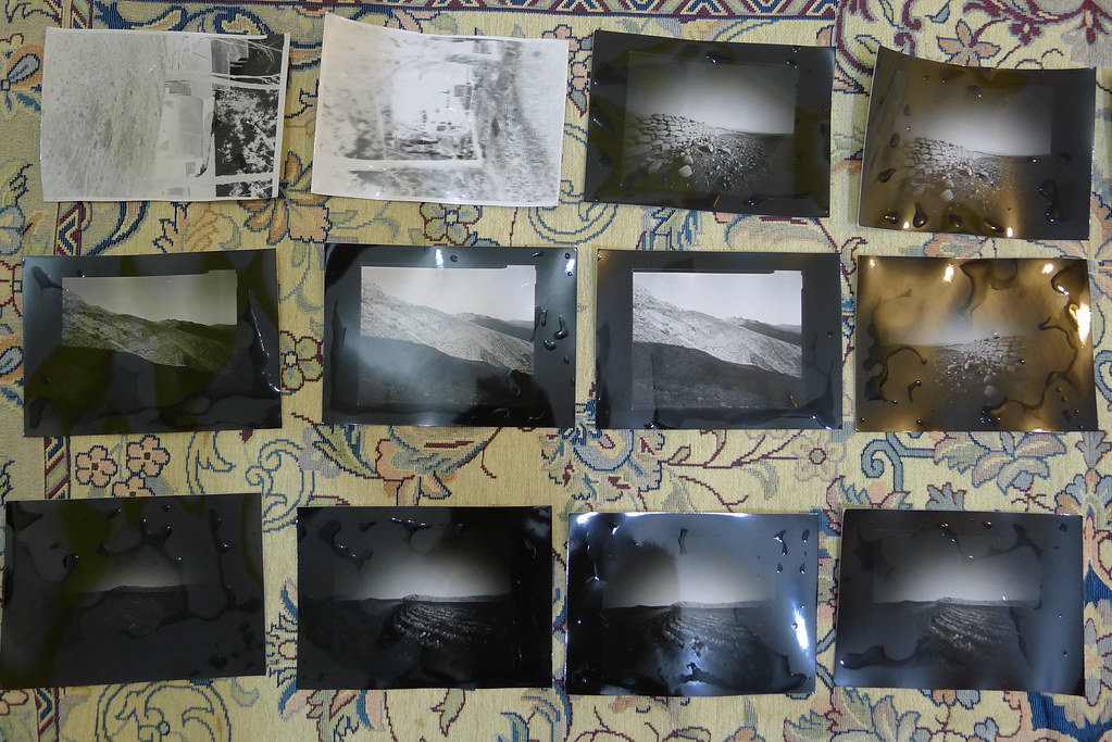 DIY Contact Printing 2 paper negatives from my diy 5x7 pin… Flickr