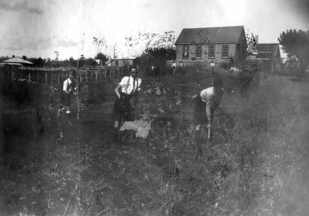 GL032 Mole Creek School garden, circa 1938 Trainiac Flickr