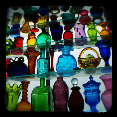Russell's Colored Glass Collection 2/3 Russ Morris Flickr