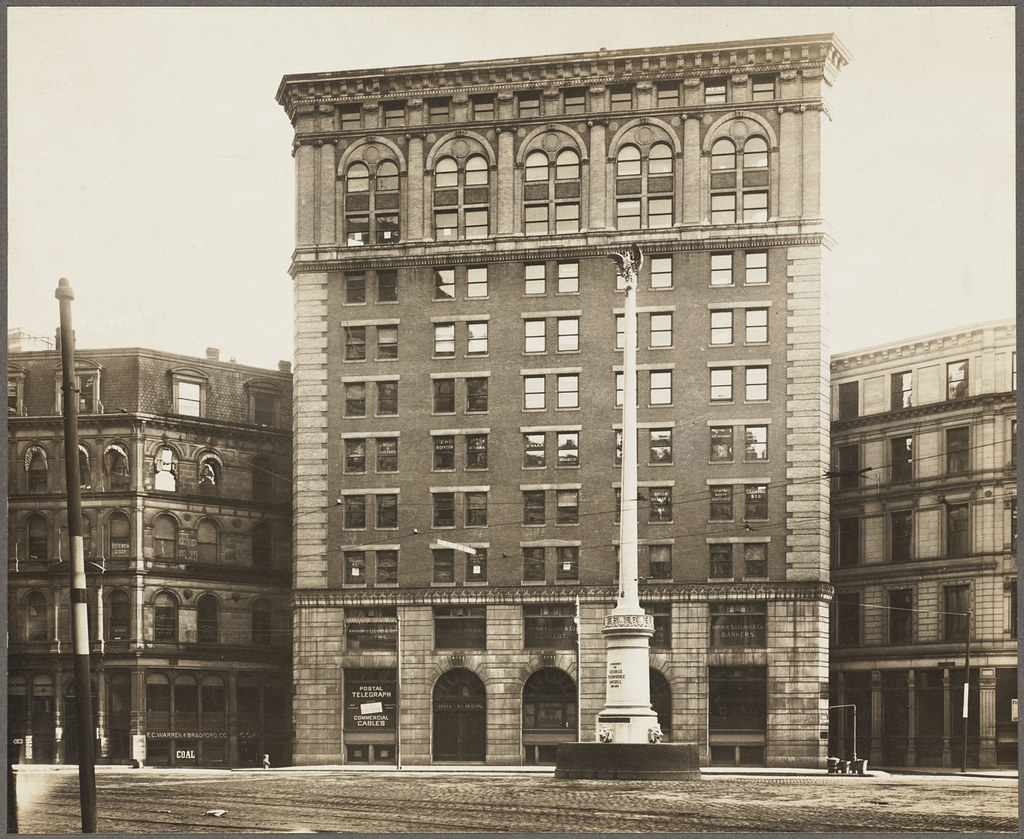 Post Office Square. Thorndike Angell Memorial a photo on