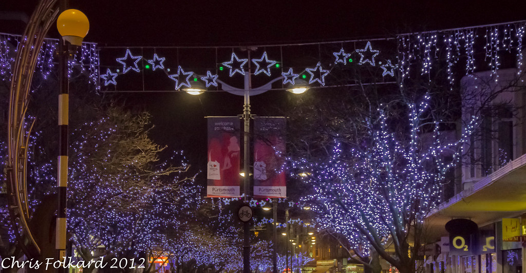 Palmerston road Christmas lights Chris Folkard Flickr