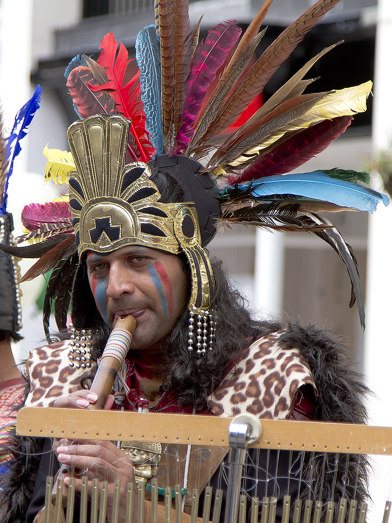 Pan Pipe Player Trevor Dry Flickr