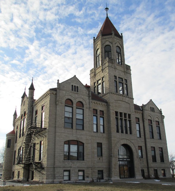 Iowa County Courthouse (Marengo, Iowa) a photo on Flickriver