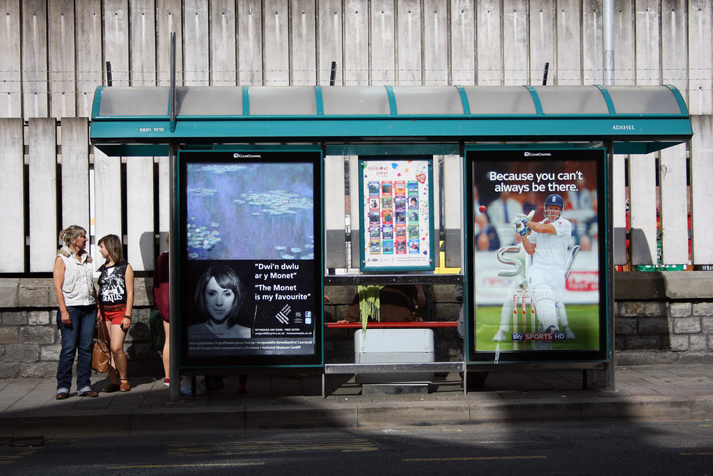 Bus Stop Westgate St Cardiff Lovely to see one of Cardif… Flickr