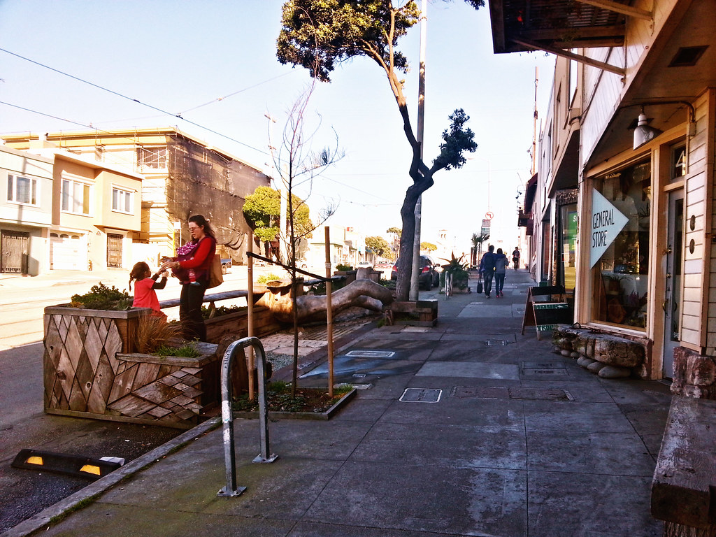 4033 Judah Street Parklet (hosted by Trouble Coffee) Flickr