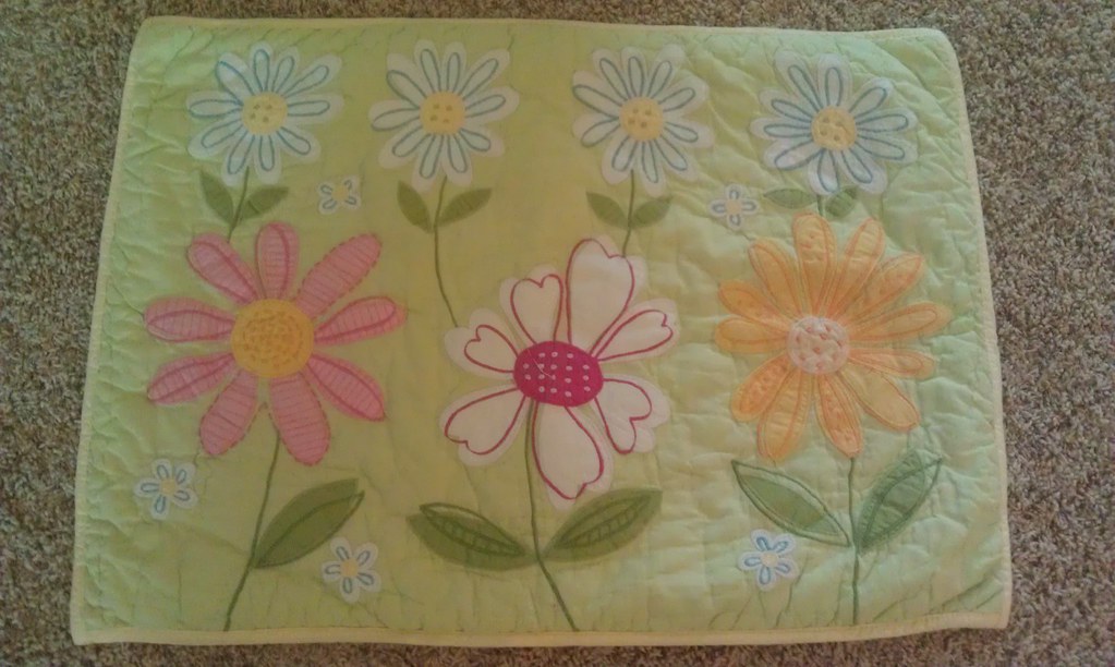 Pottery Barn Kids Twin Daisy Garden Quilted Bedding *Excel… Flickr