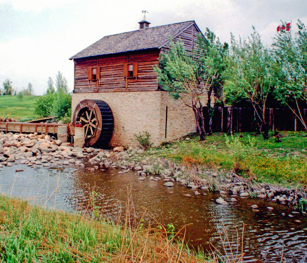 old mill, Sturgeon Creek, Winnipeg, Manitoba NK1458 Flickr