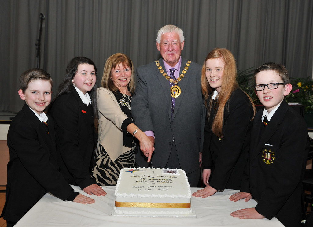 Official Opening of St Ambrose High School Coatbridge by P… Flickr