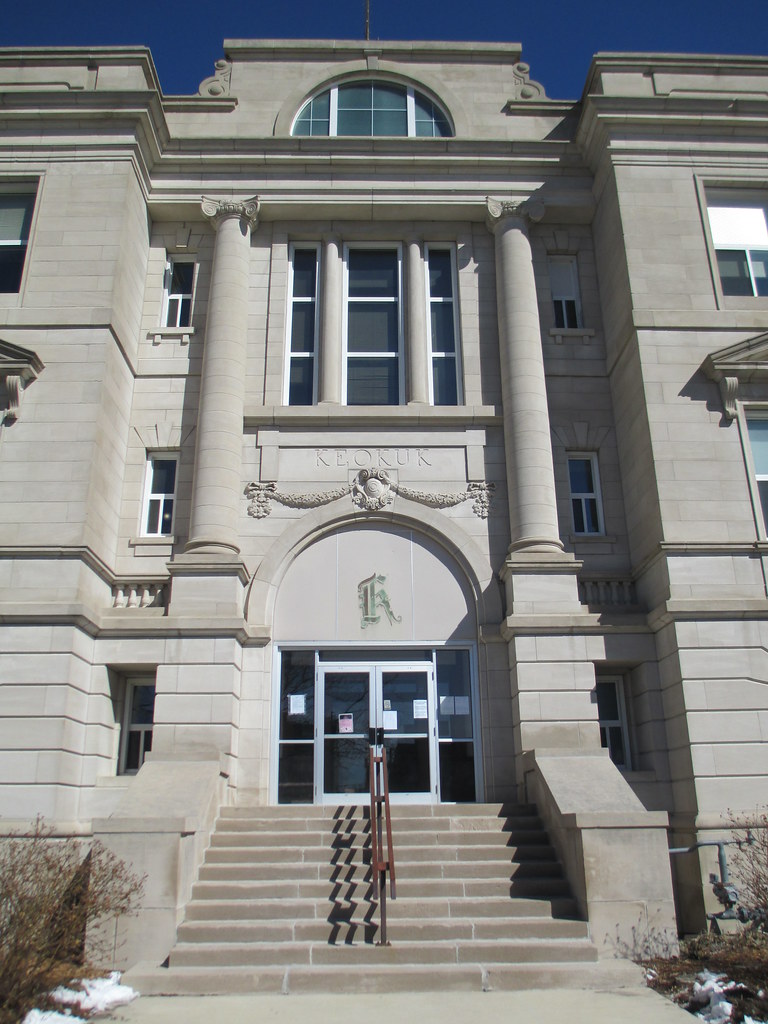 Keokuk County Courthouse Detail (Sigourney, Iowa) The firm… Flickr