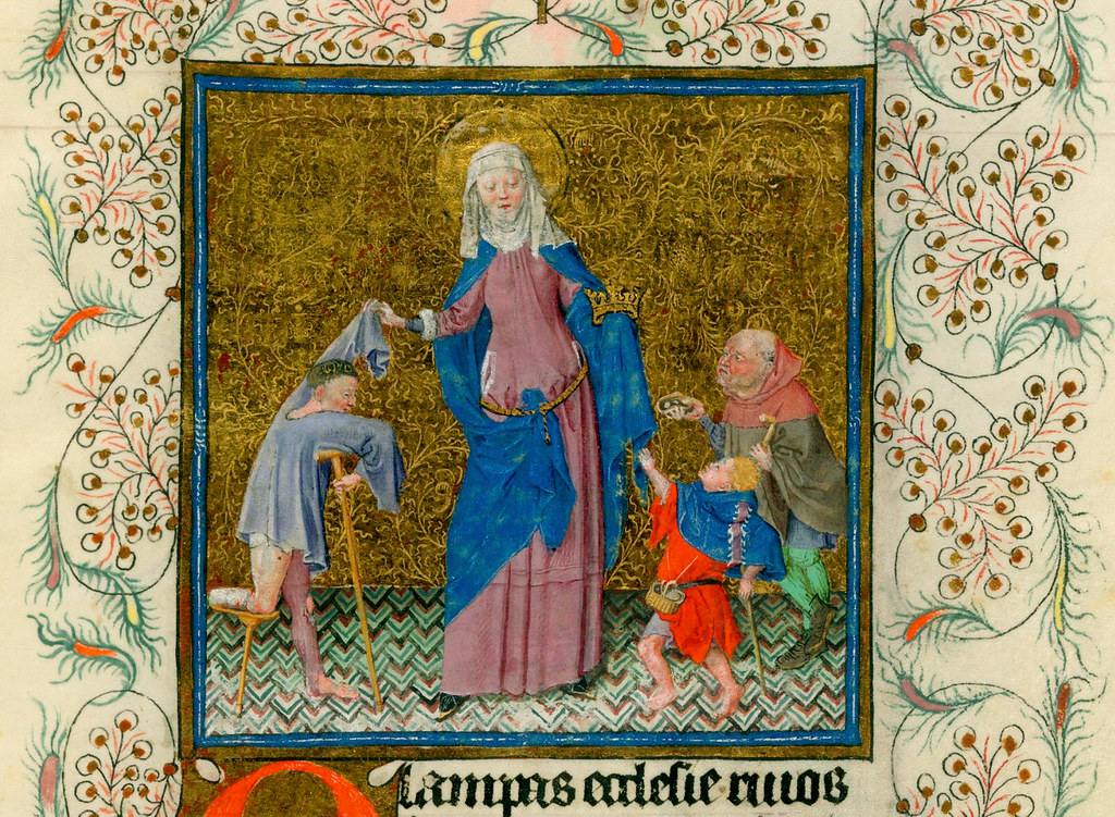 Saint Elisabeth donating to the poor NYC Pierpont L… Flickr