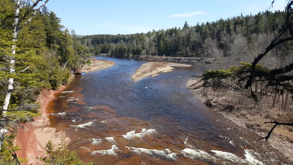 High Above Salmon River (Nova Scotia, Canada) Shot at Salm… Flickr