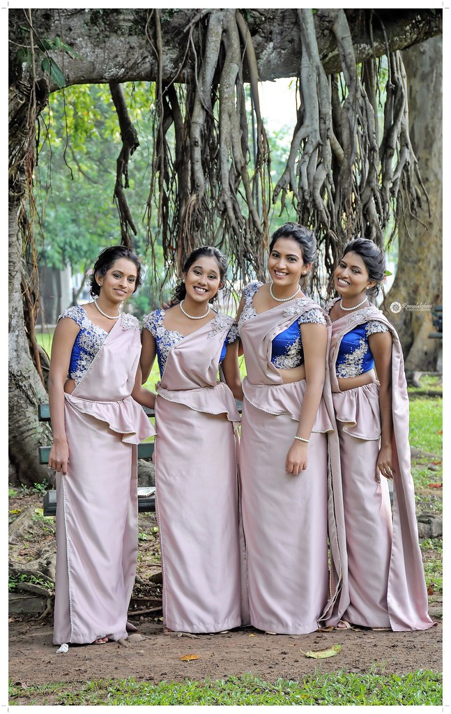 Sri Lankan Kandyan Bridesmaids Dresses Fashion dresses